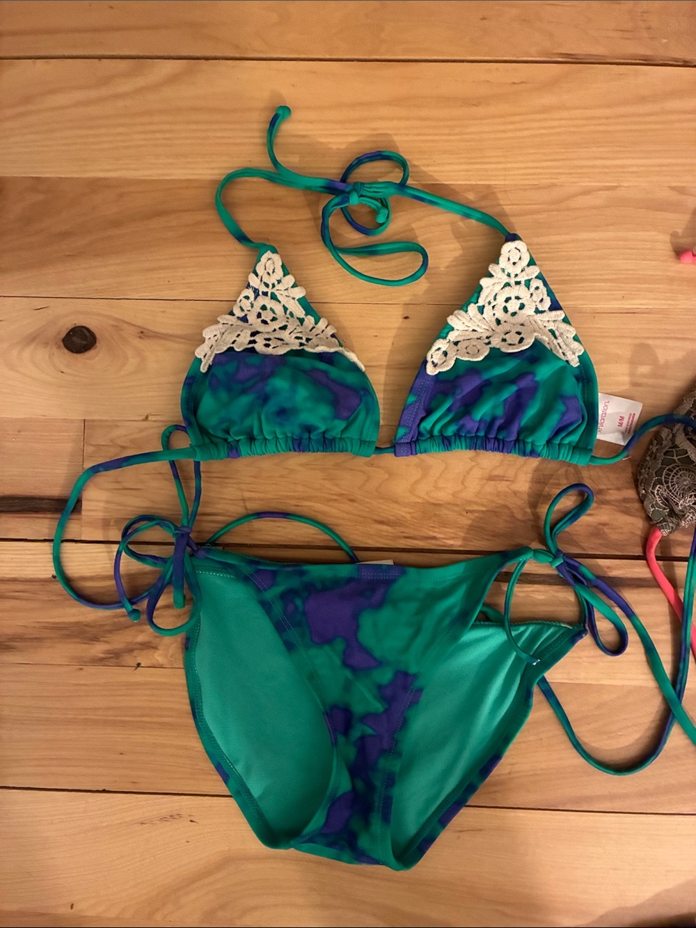 Lot of bikinis.